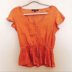 Polka Dot Lightweight Blouse